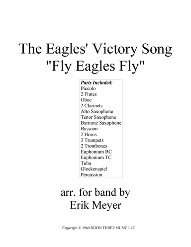 Eagles' Victory Song (arr. Erik Meyer)