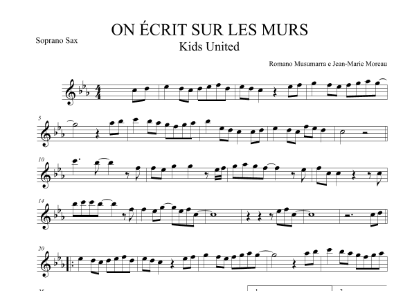 On Ecrit Sur Les Murs (arr. Leo Silva)