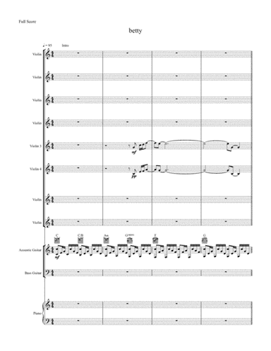 Betty (arr. Deena Corkindale)