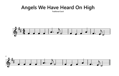 Angels We Have Heard On High (arr. Funtom)