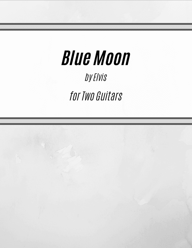 Blue Moon (arr. Kenneth Pasciak)