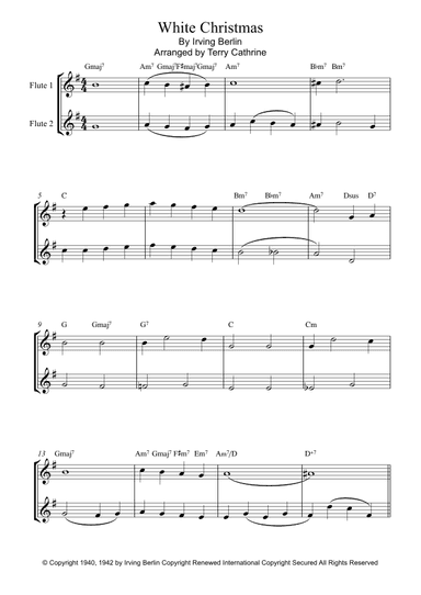White Christmas (arr. Terry Cathrine)