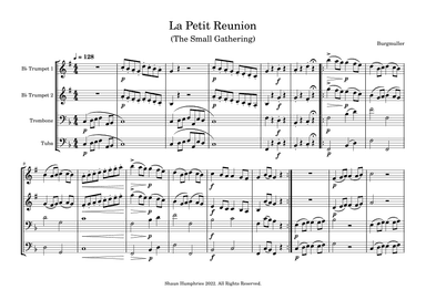 La Petite Reunion (arr. Shaun Humphries)