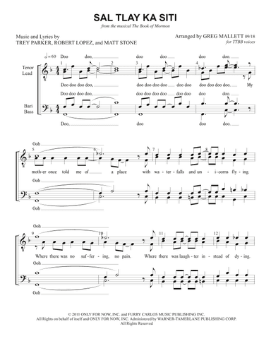 Sal Tlay Ka Siti (arr. Greg Mallett)