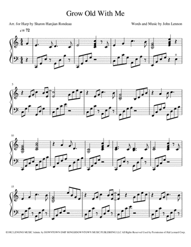 Grow Old With Me (arr. Sharon Hanjian Rondeau)