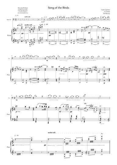 The Song of the Birds (arr. TK Murray)