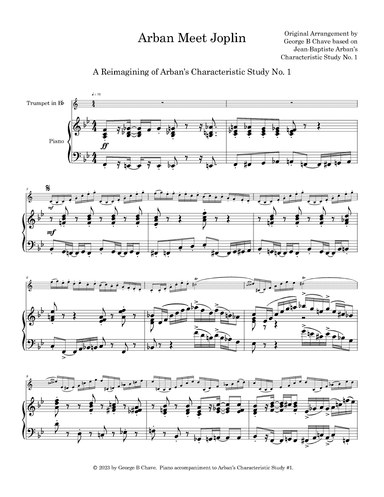 Arban Meet Joplin (arr. George B Chave)
