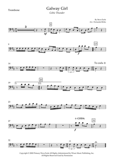 Galway Girl (arr. Fernando Britto)