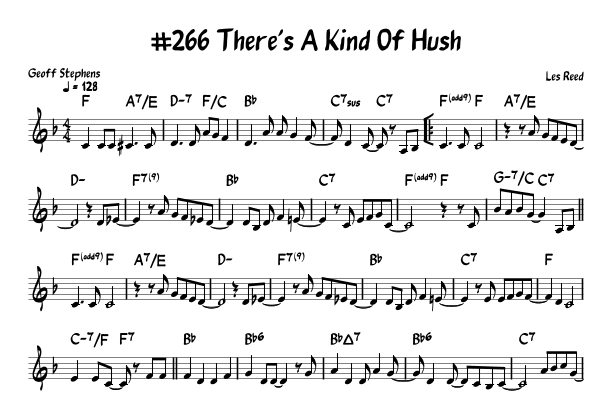 There's A Kind Of Hush (all Over The World) (arr. John Fries)