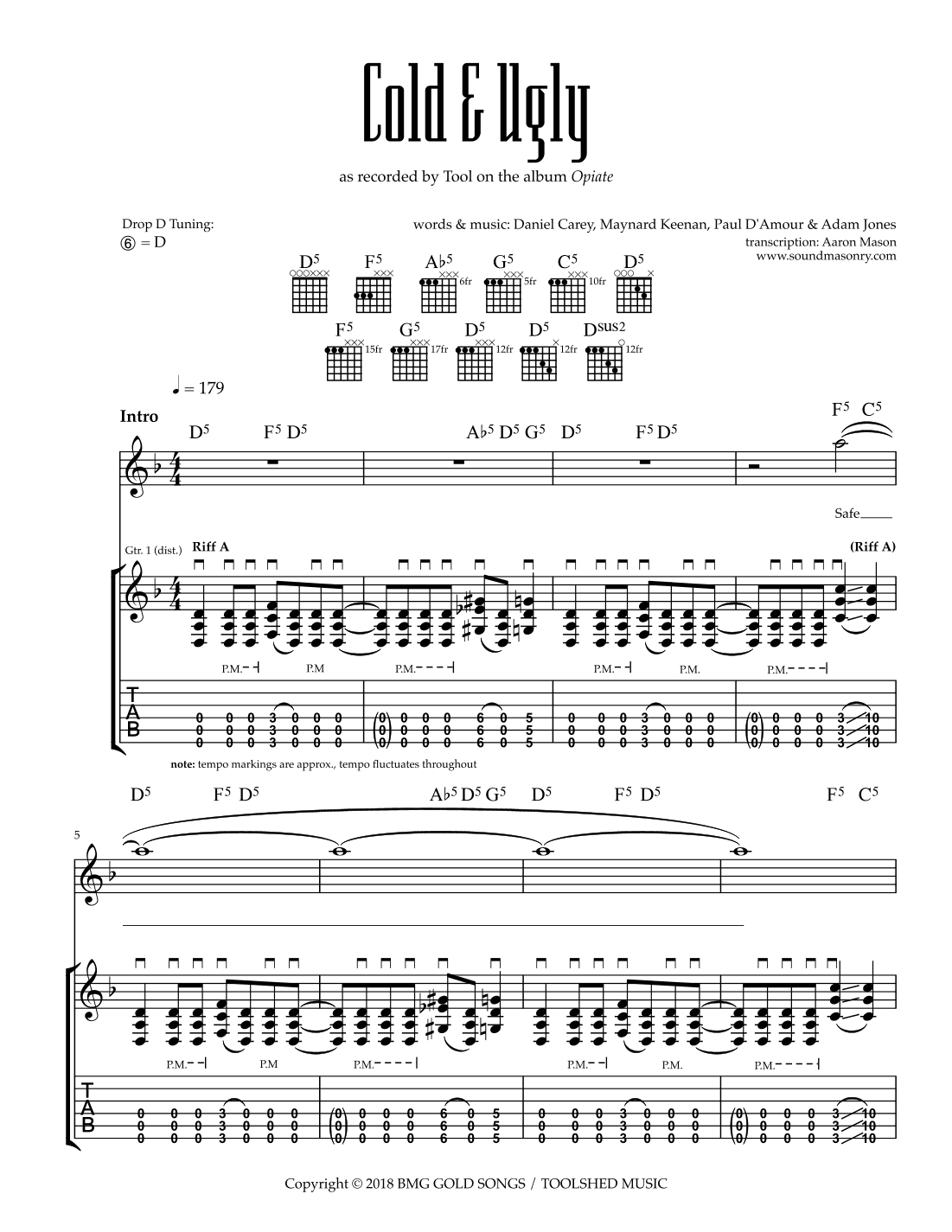 Cold And Ugly (arr. Aaron Mason)