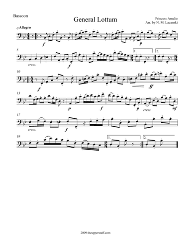 General Lottum (arr. Nick Lacanski)