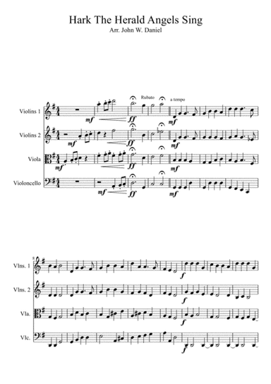 Hark the Herald Angels Sing (arr. John W. Daniel)