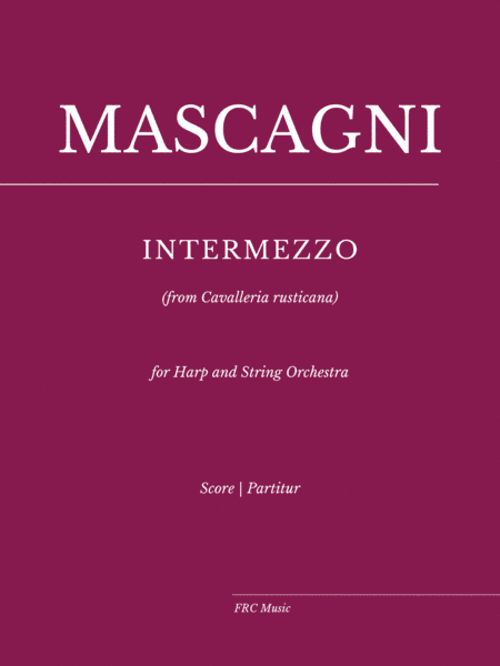 Intermezzo (for Harp and String Orchestra) (arr. Flavio Regis Cunha)