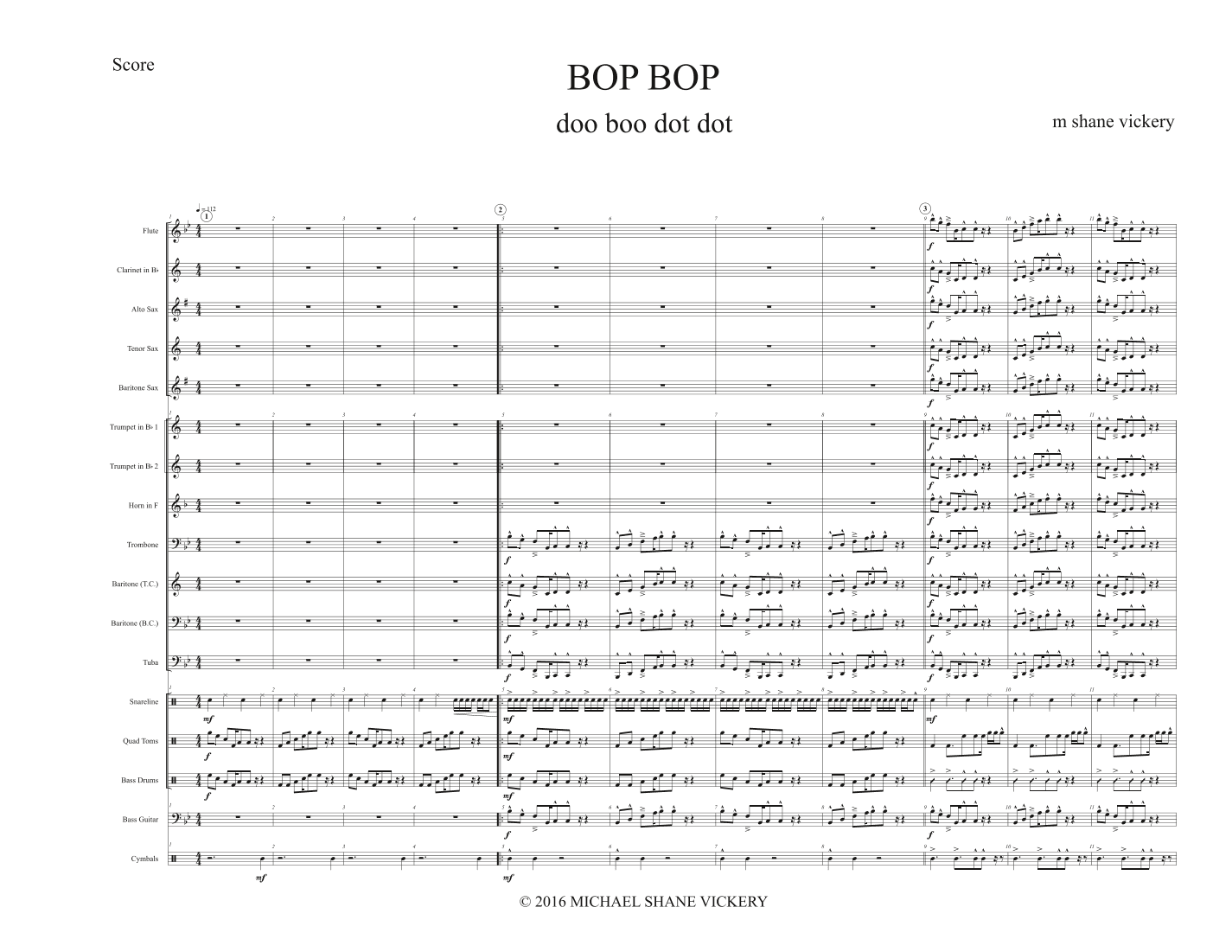 Bop Bop (doo boo dot dot)
