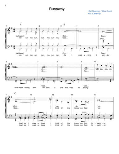 Runaway (arr. K Bishop)