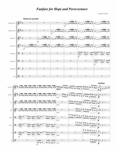 Fanfare for Hope and Perseverance