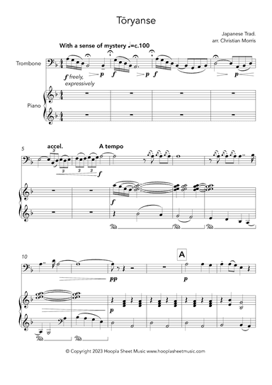 Tōryanse (通りゃんせ) (arr. Christian Morris)