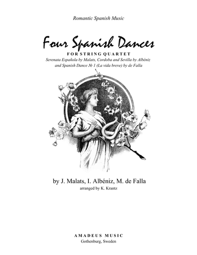 4 Spanish dances for string quartet (arr. K. Krantz)