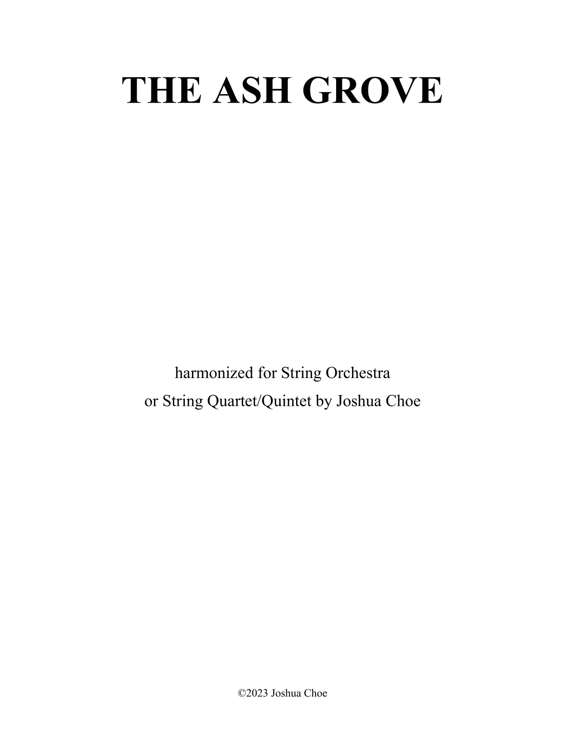 The Ash Grove