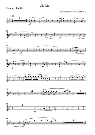Chi Mai (arr. Geoff Cloke)
