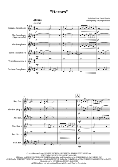 Heroes (arr. Kayleigh Huelin)