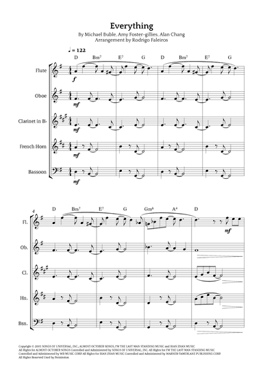 Everything (arr. Rodrigo Faleiros)