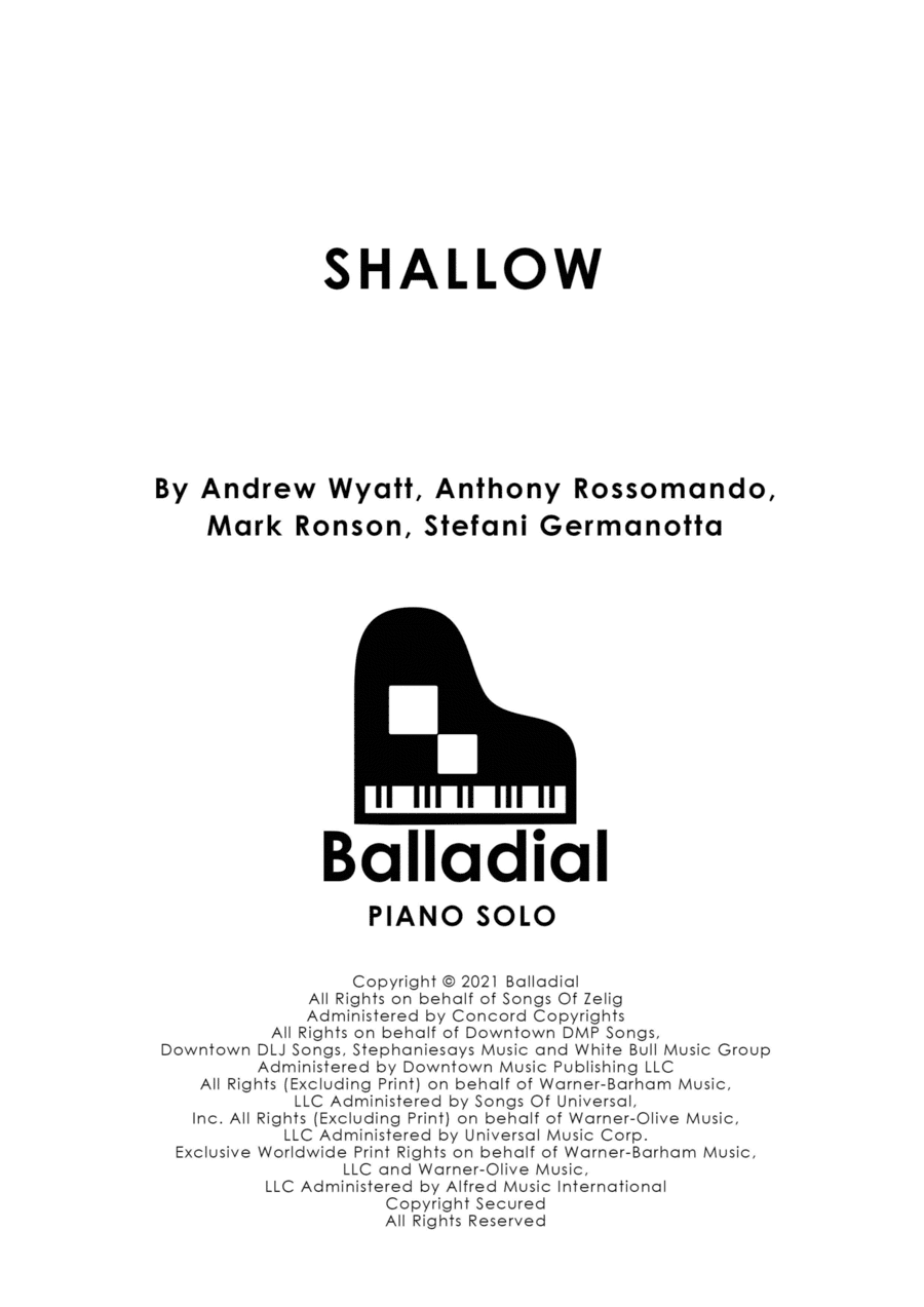 Shallow (arr. Jessica Ranft)