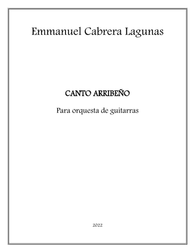 Canto arribeño