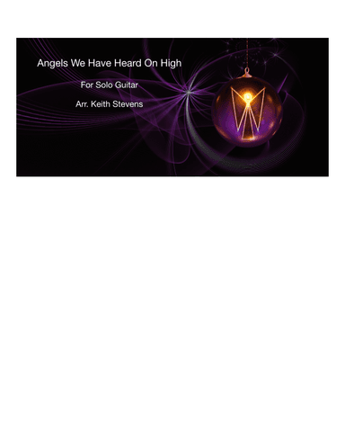 Angels We Have Heard On High (arr. Keith Stevens)