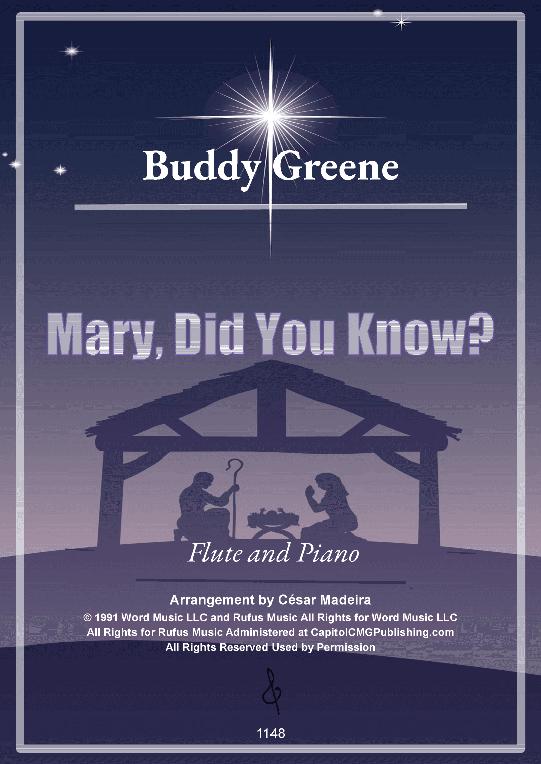 Mary, Did You Know? (arr. César Madeira)