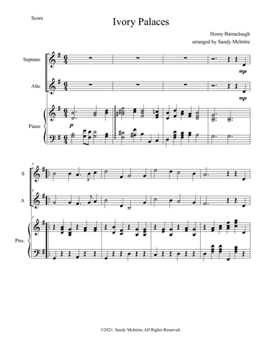 Ivory Palaces (arr. Sandy McIntire)