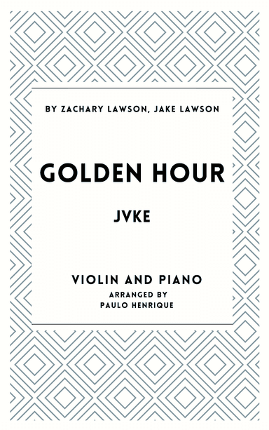 Golden Hour (arr. Paulo Henrique)