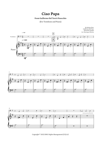 Ciao Papa (arr. Henrique Oliveira)