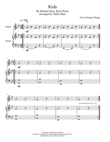 Kids (arr. Valdir Maia)