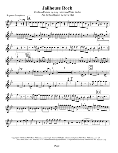 Jailhouse Rock (arr. David Flatt)