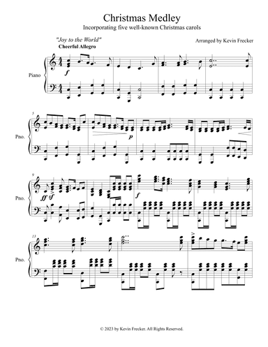 Christmas Medley (arr. Kevin Frecker)