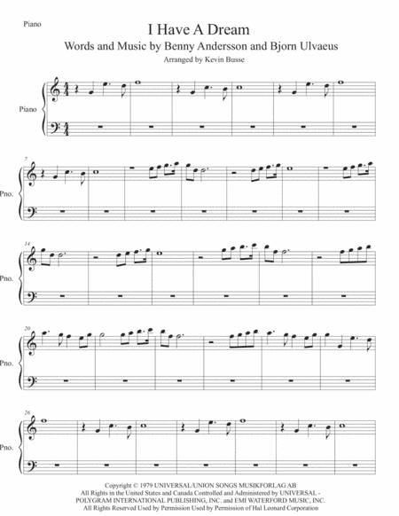 I Have A Dream (arr. Kevin Busse)