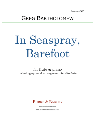 In Seaspray, Barefoot (flute & piano)