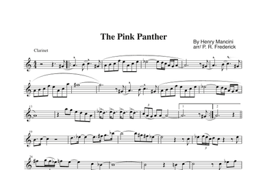 The Pink Panther (arr. P. R. Frederick)