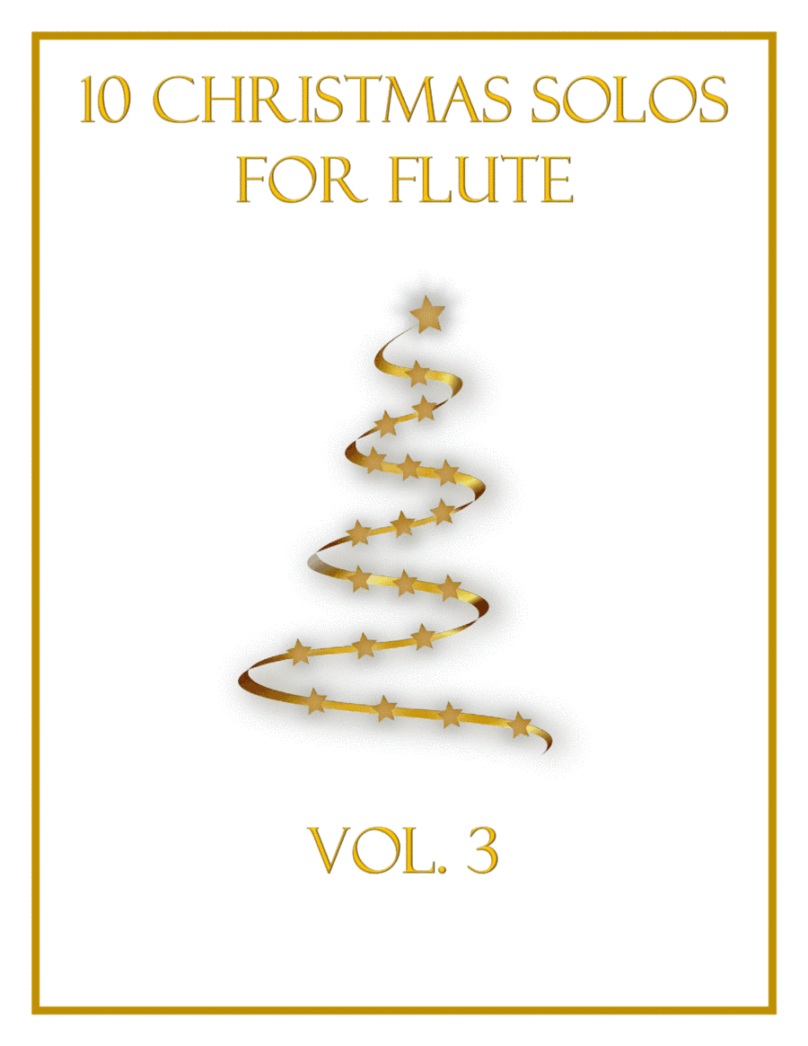 10 Christmas Solos for Flute (Vol. 3) (arr. B. C. Dockery)