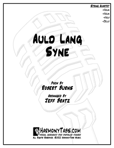 Auld Lang Syne (arr. Jeff Bratz)