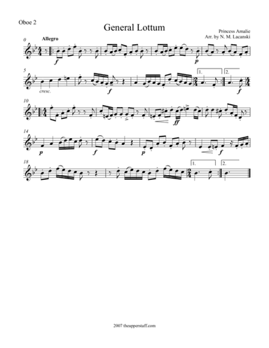 General Lottum (arr. Nick Lacanski)
