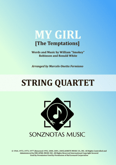 My Girl (arr. Marcelo Onetta Fermiano)