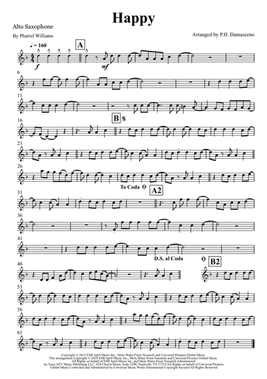 Happy (arr. P.H. Damasceno)