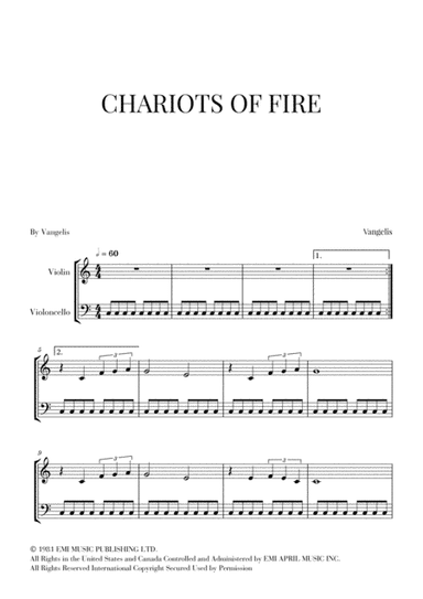 Chariots Of Fire (arr. Cadenza Editions)