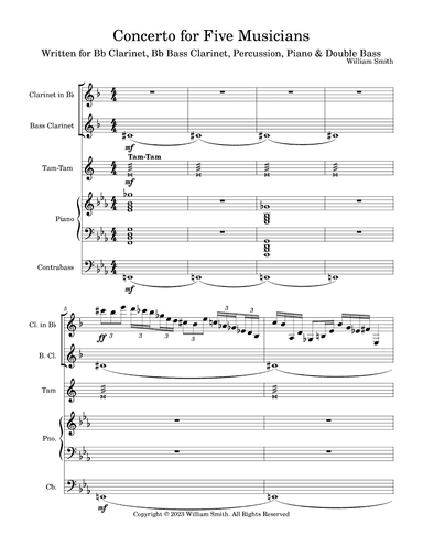 Concerto for Five Musicians