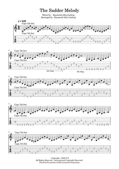 The Sadder Melody