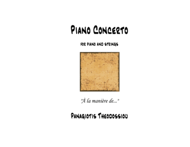 Piano Concerto
