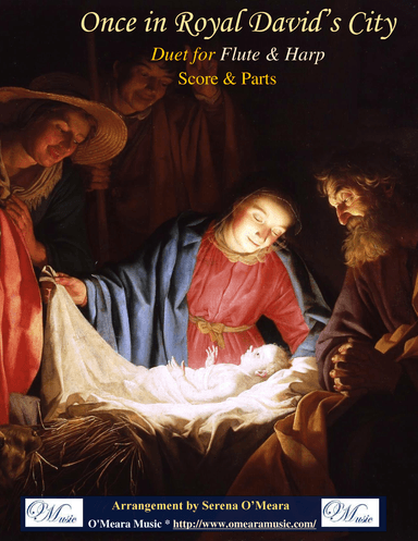 Once in Royal David’s City, Duet for Flute & Harp (arr. Serena O'Meara)