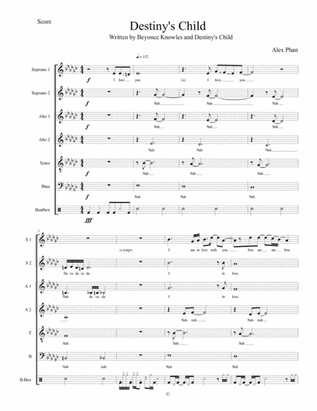 Dangerously In Love (arr. Alex Phan)